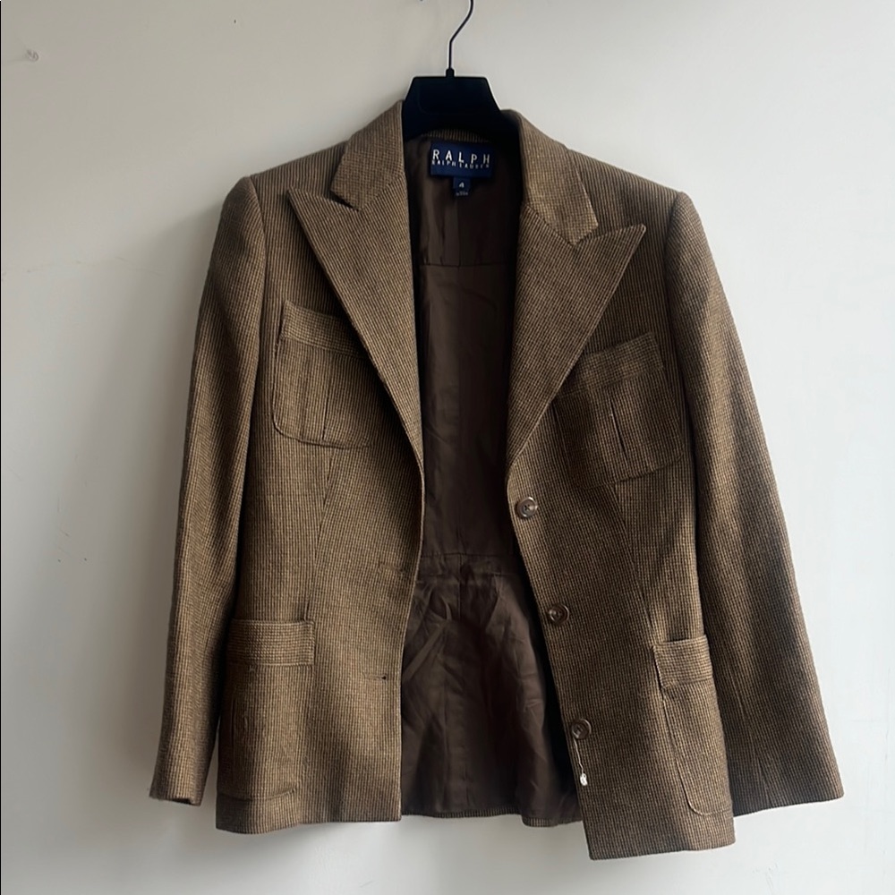 Ralph Lauren vintage  Brown wool Blazer